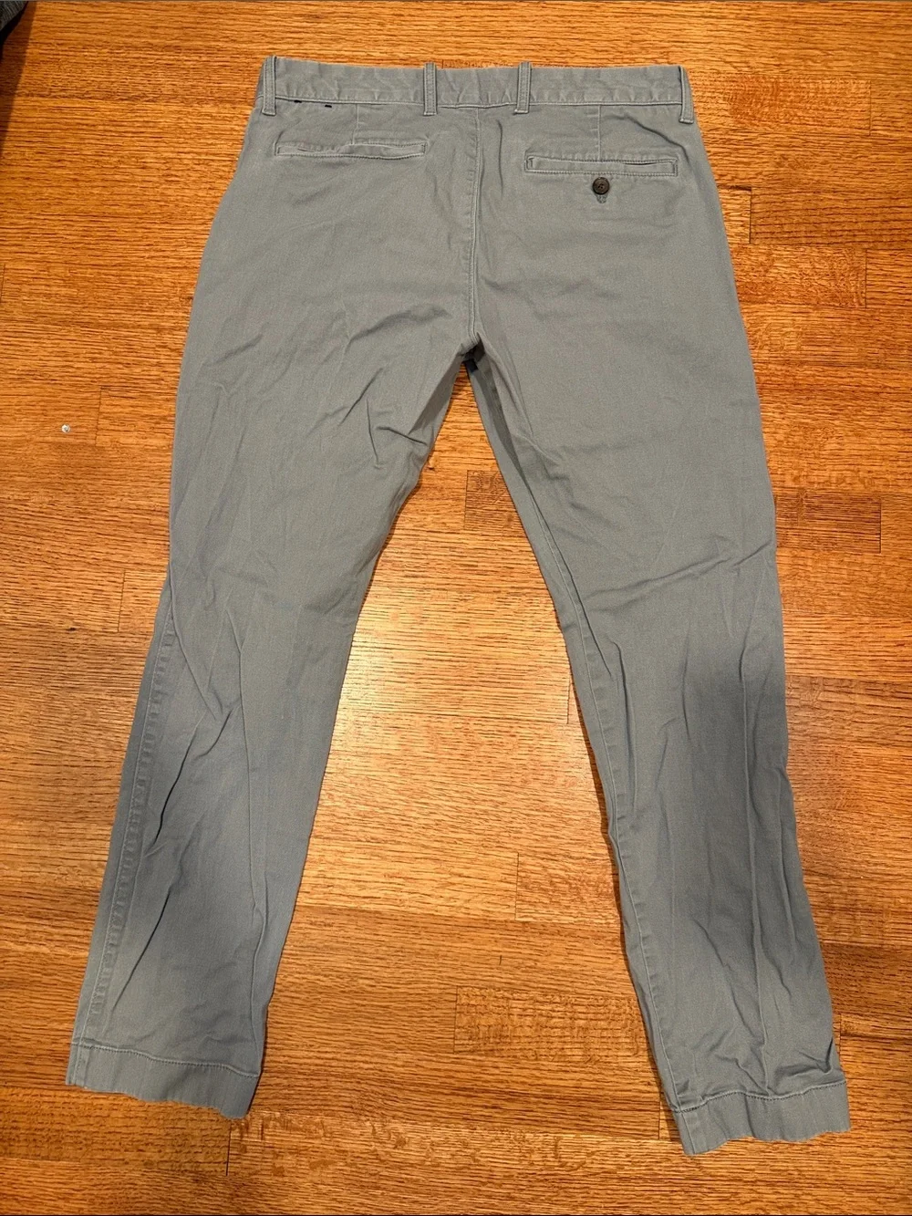 J. Crew Men's Slim Chinos in Slate Gray
